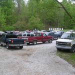April 2012 & The Parking Lot is nearly full